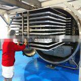 Large Capacity 200m2 Continuous Vacuum Refrigerated Food Freeze Dryer for Food,fuits,vegetables,meat thumbnail-5