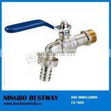 Nickel Plated Brass Lockable Bibcock With PTFE Lock thumbnail-3