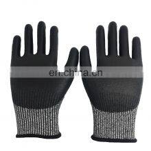 Level 5 Cut Resistance CE EN388 4X43C Automotive Safety Work Gloves thumbnail-1