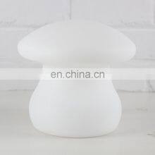 24 Key Toning Dimming Remote Control Kids Night Light Retro White Plastic Sensor Led Feeding Baby Mushroom Desk Lamp thumbnail-2