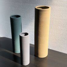 Retro Style Drawing Ceramic Vase, Softdecoration Vase For Living Room thumbnail-5