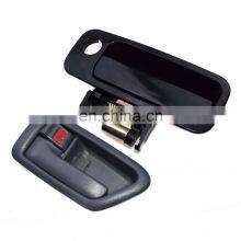 New Front Left FL Black Outside & Gray Inside Door Handle For Toyota Camry 97-01 thumbnail-1