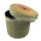 Home Docor Soft Handle Sturdy Storage Ottoman thumbnail-4