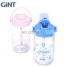 Gint 480ML Promotional Factory Direct Portable Straw BPA Free Plastic Tritan Material Water Bottles