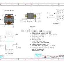 5.6KW Power High Frequency Planar Transformer High Voltage High Power Planar Transformer thumbnail-3