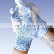 Promotional Unisex Nylon Exfoliating Bath Gloves Shower Gloves for Sale thumbnail-5
