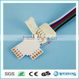 15cm Extend Cable 12mm 5pin RGBW One Clip Solderless Connector for SMD 5050 RGB LED Strip Light thumbnail-4