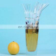 Unique Creativity Branded Christmas Party Valentines Day Reusable Crystal Eco Glass Straws thumbnail-2
