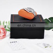 Factory Supply Luxury Custom Leather Wooden Display Watch Box Organizer Gift Packaging Watch Box thumbnail-4