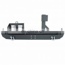 Steel Rear Bumper With Tire Rack With Oil Bucket Bracket for Fj Cruiser 2007+ off Road Accessories