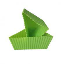 Food Grade Free Bpa Baking Tools Silicone Multi Colors 12pcs Muffin Cup Cake Moulds thumbnail-2
