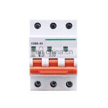 Photovoltaic DC Air Switch Circuit Breaker 2P3P4P Solar DC500V1000V White Electronic Equipment