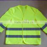 Long Sleeve 100%polyester Fabric With Reflective Strips