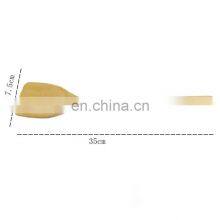 100% Organic Non-stick Pot Cooking Tools Kitchen Wooden Bamboo Spatula Set thumbnail-1