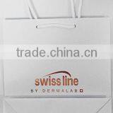FDT Customized Lamination Foil Stamping Logo Printed Make-up Shopping Paper Bag