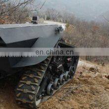 Steel Tracked Crawler Robot Platform Military Car Offroad Robot Chassis thumbnail-5