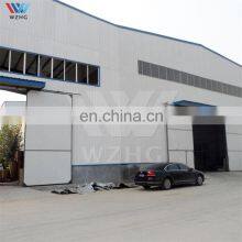 WZH Chinesischer Lieferant Tragbare Faltfertiggebaude Schnelles Stahlkonstruktionslager thumbnail-1