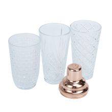 17oz Crystal Glass Shaker Professional Margarita Mixer Drink Shaker Mixing Shaker Bartending Glass thumbnail-4