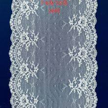 Wholesale Stretchy Lace Ribbon Elastic Trim Fabric With Floral Pattern for Bridal Wedding Decorations Sewing DIY Making and DIY Crafts thumbnail-3