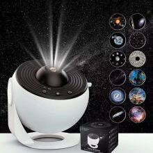 12 IN 1 Realistic Home Planetarium Projector 180-Degree Adjustable HD Starry Sky Projector Night Light For Bedroom Decor thumbnail-1