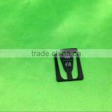 Newly Fast Delivery Gray Square Plastic Garment Seal Tag thumbnail-2