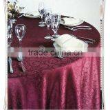 Upscale Hotel Dining Table Cloth Jacquard Table Cloth thumbnail-5