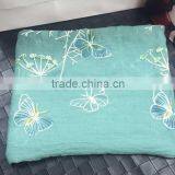 New Fall Spring Fashion Viscose Butterfly Embroidery Scarf thumbnail-4