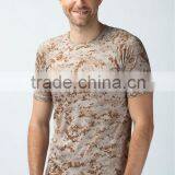 SHORT SLEEVE CAMOUFLAGE MICRO-FIBER T-SHIRT