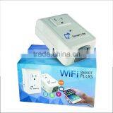 Portable Wireless Smart Wifi Plug Free APP Wi-Fi Home Automation Smart Intelligent Power Socket for Android and IOS thumbnail-3
