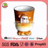 Ceramic Emboss 3D Animal Shape Coffee Mug thumbnail-2
