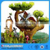 C&Q Amusement Rides, Design Kids Park! Outdoor Playground Amusement Train thumbnail-1