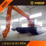 hydraulic amphibious excavator with pontoon made in china SX300SD-3