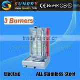 Gas Doner Kebab Machine With Grill With 4 Burners Gas Shawarma Machine With Grill (SUNRRY SY-SB700B) thumbnail-2