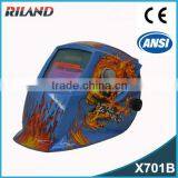 Riland Brand New Design High Quality Auto Darkening Welding Helmet Daiden Welding Helmet