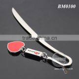 140MM Letter Knife I LOVE LONDON Souvenir Stationery Red Heart Shaped Promotional Custom Metal Bookmark thumbnail-5