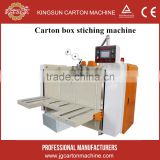 carton box machine price /single piece Carton box stiching machine