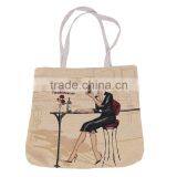 PLUS Burlap Bag Jute Tote Bag Wholesale Handbag Jute Bag thumbnail-2