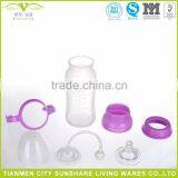 Soft Silicone Baby Feeder Bottle, Innocuous Silicone Baby Feeding Bottles With PP Cover And Handle thumbnail-2