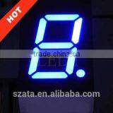 Mini Small Indoor Blue Single Digit 7 Segment Digital Led Display
