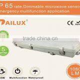 High Bright 600mm Vapor Proof LED Fixtures CE With 3 Hours Emergency