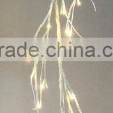 White Glitter Twig Garland thumbnail-1