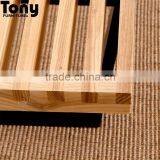 Classic Wood Living Furniture Wooden Stool thumbnail-5