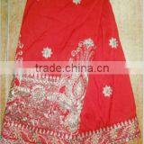 New Design African Blue Silk George Lace Indian George Lace With Sequins Fashion Design George Clothing thumbnail-1