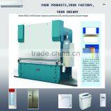 Hydraulic Plate Bending Machine, Hydraulic Bender WC67K-125T3200 Refrigerator Equipment thumbnail-1
