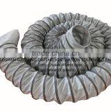 8" x 25' 300Celsius Grey Heater Duct for Boiler thumbnail-2