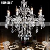 Silver Crystal Chandelier Candle Light Classic Golden Chandelier Lamp Free Shipping Ready Stock