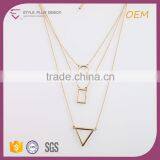 N72433I01 STYLE PLUS layered necklace strand & string necklaces string necklace with gold plating pendant for women