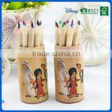 2016 Cartoon Style 3.5 Inch 12 Colored Pencils Into the Drawer Box thumbnail-3
