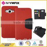 IVMYAX High Quality Wholesale Cell Phone Wireless Flip Cover for Samsung G530 Grand Prime