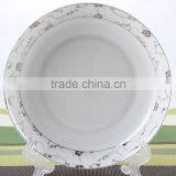 High Quality Fruit Plate New Bone China Wholesale Ceramic Plates thumbnail-1